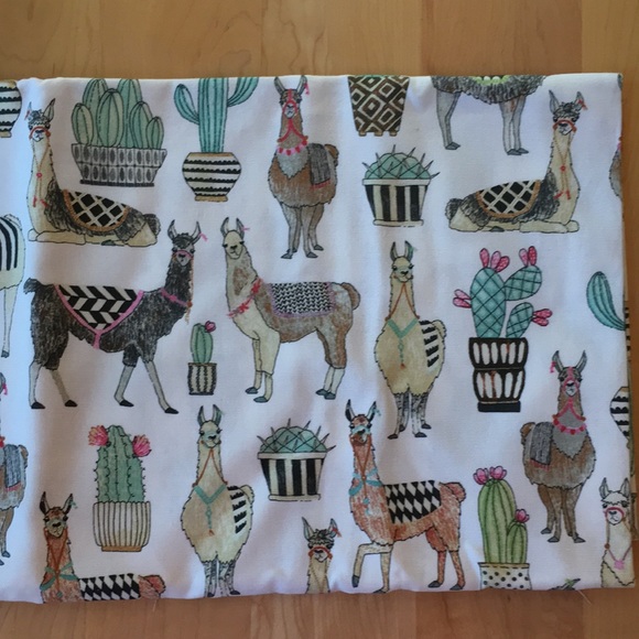 Lama / Alpaca Print Duck Cloth Fabric - Picture 8 of 9